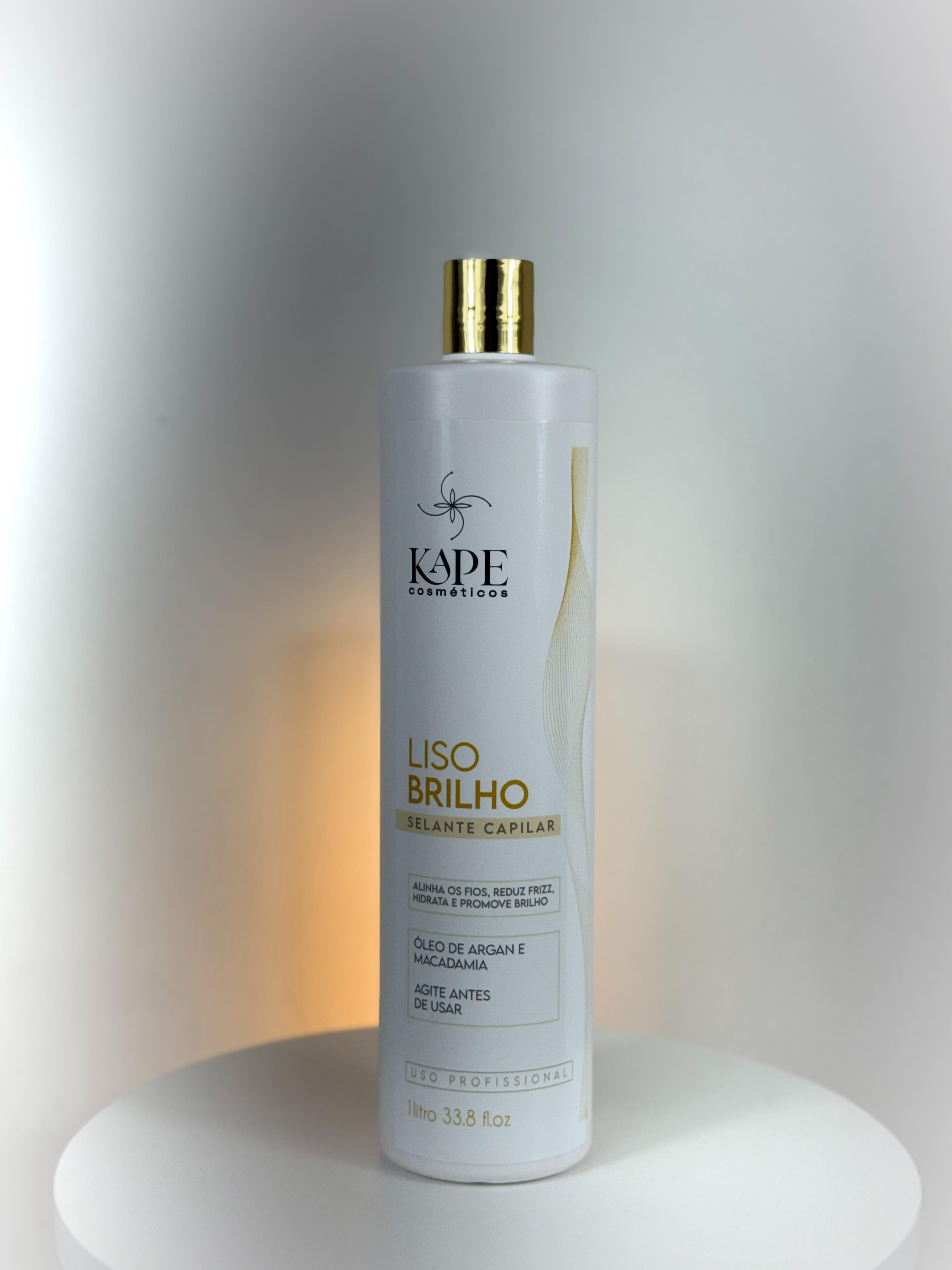 Selagem Capilar Orgânica Sem Formol – Liso Natural e Brilho Espelhado