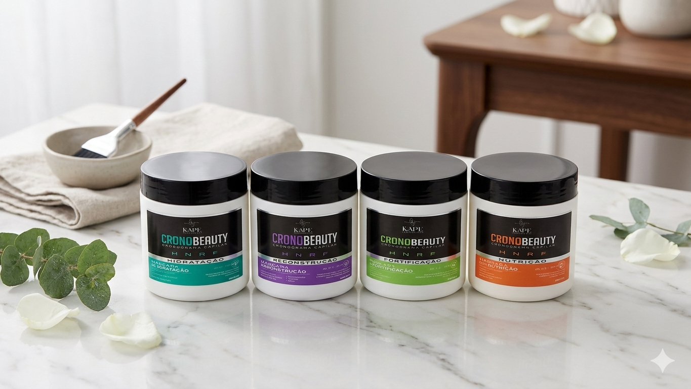 Kit Cronograma Capilar CronoBeauty