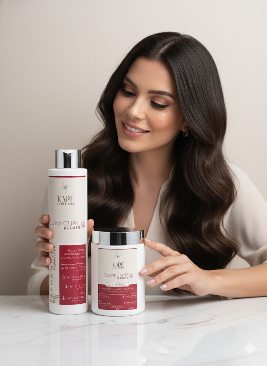 Kit Quimicure Repair Kape Cosmetics