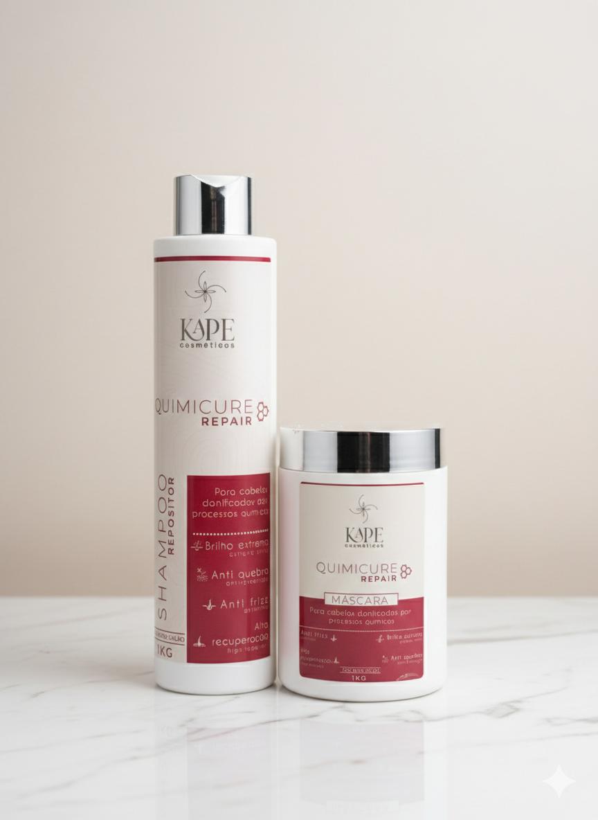 Kit Quimicure Repair Kape Cosmetics
