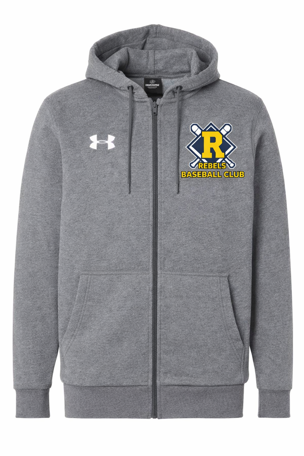 Under Armour Icon Fleece Rebels Performance Full-Zip Hoodie