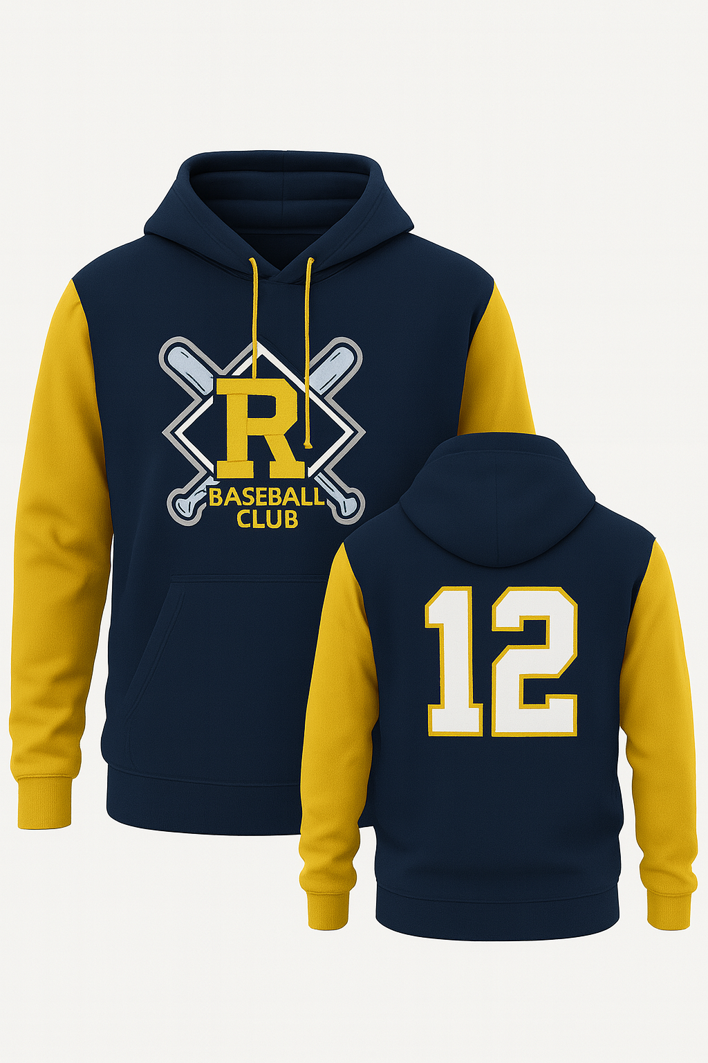 Official Rebels Baseball Club Hoodie