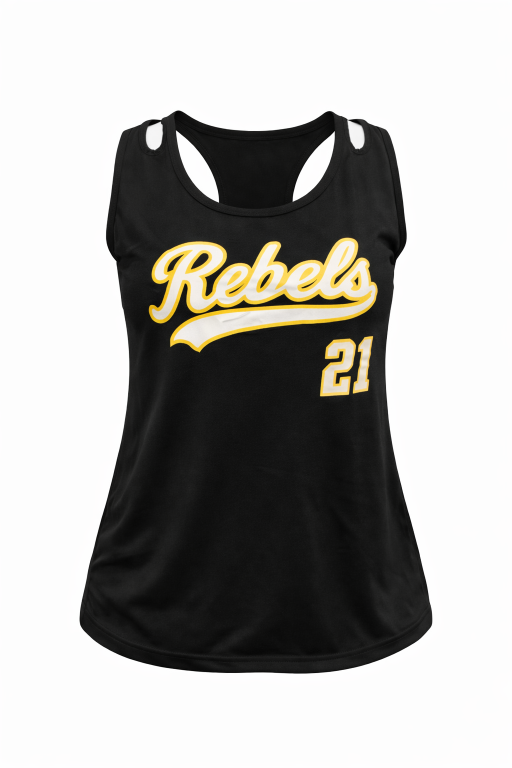 Rebels Women’s Split Shoulder Tank