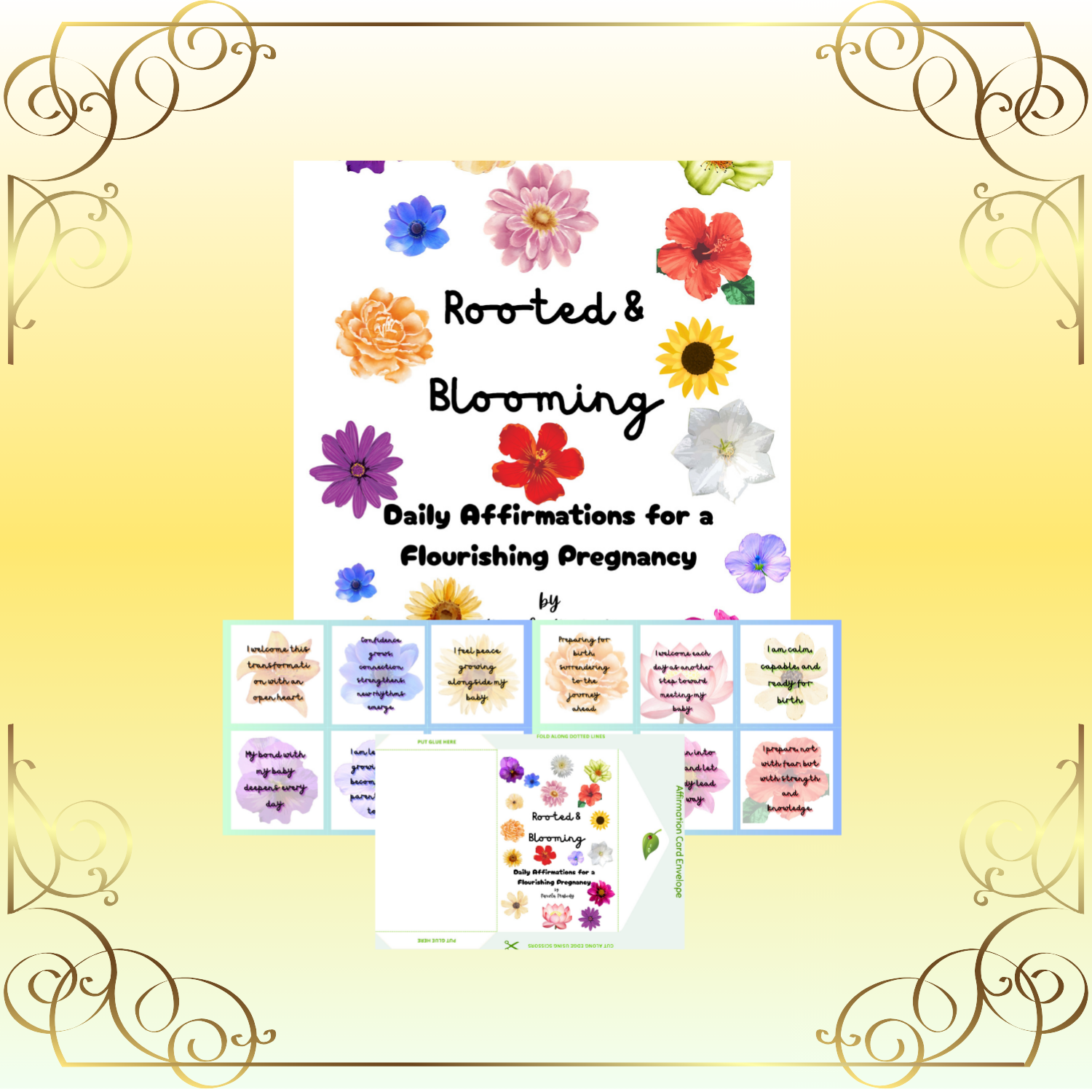 Affirmation Deck-Rooted & Blooming