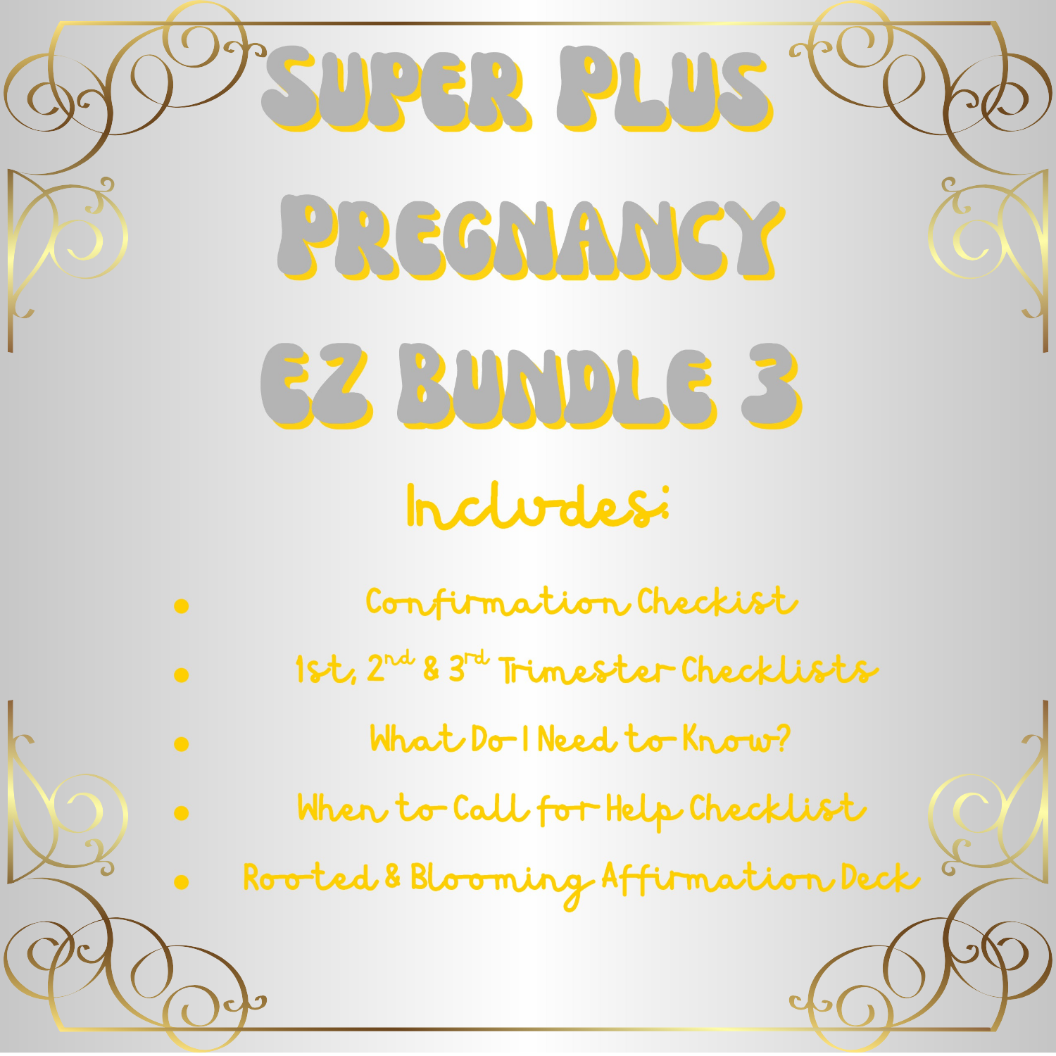 Super Plus Pregnancy Bundle 3 EZ