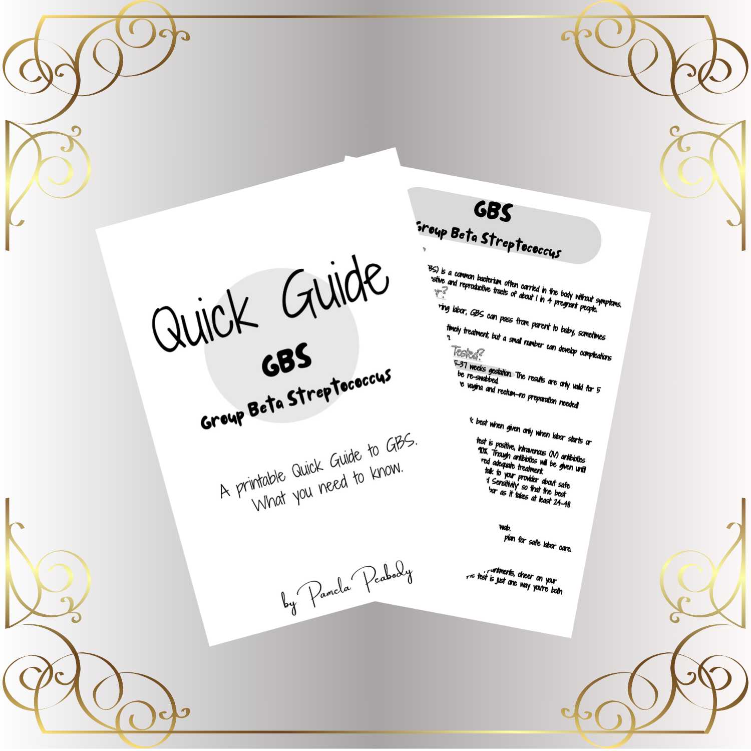 Freebies-Quick Guide to GBS
