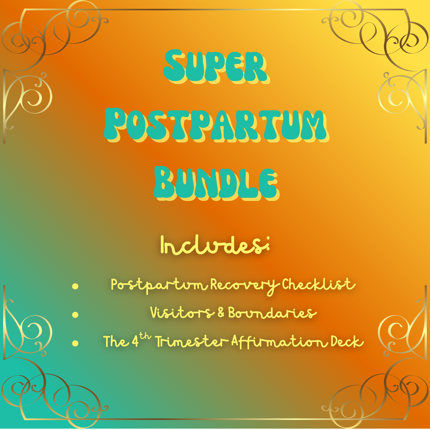 Super Postpartum Bundle