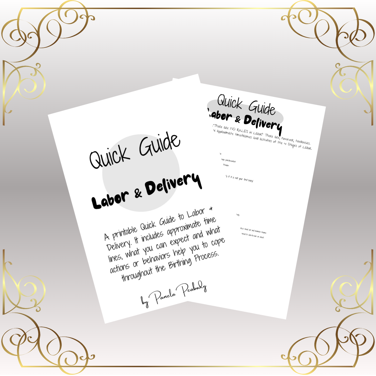 Quick Guide- Labor & Delivery EZ