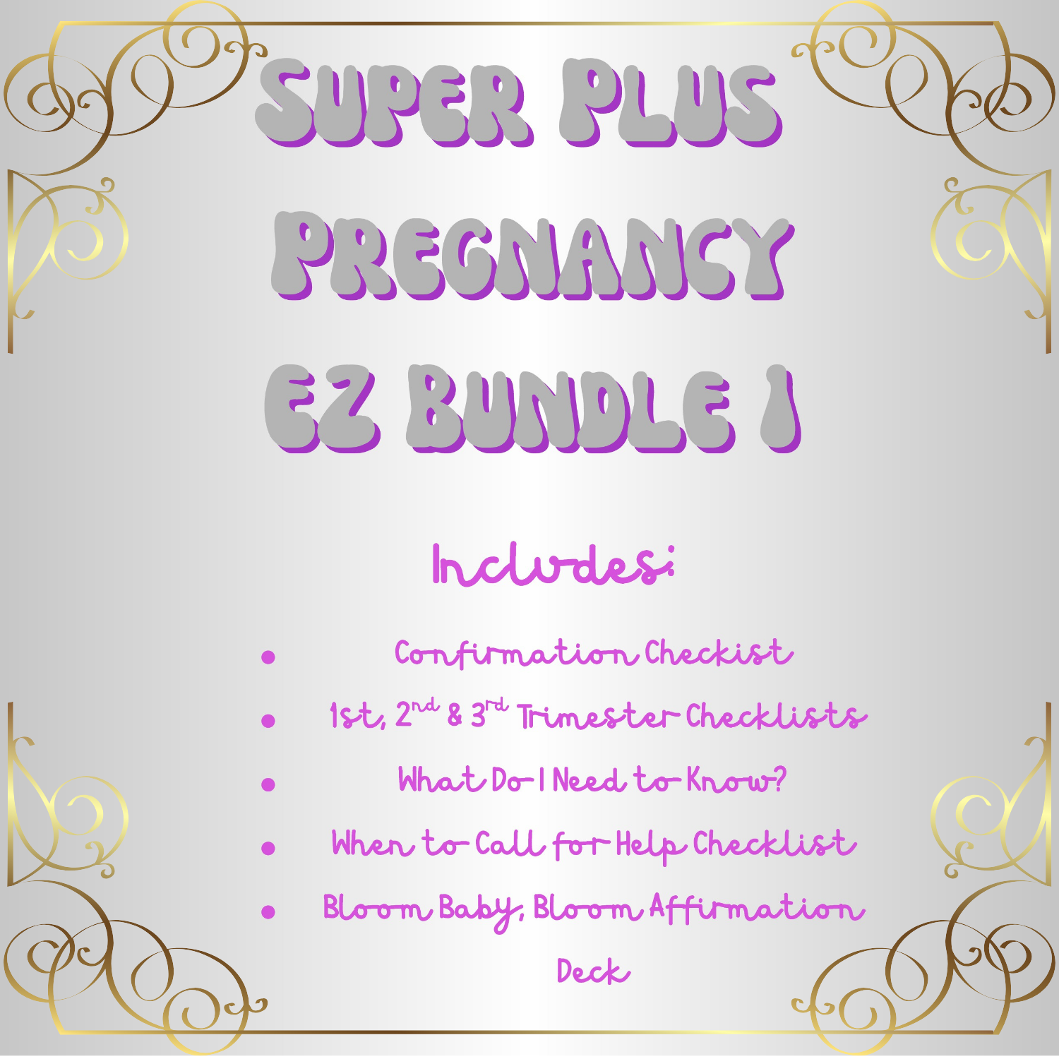 Super Plus Pregnancy Bundle 1 EZ