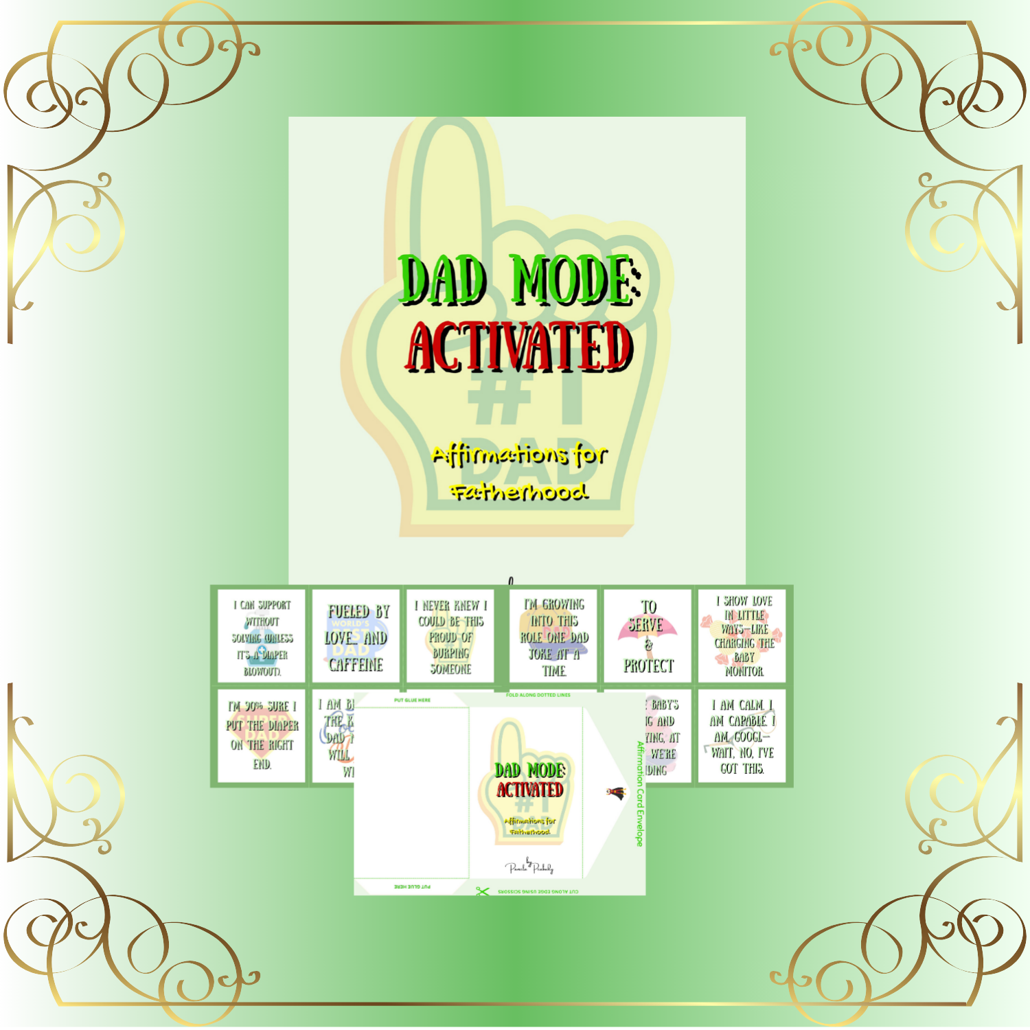 Affirmation Deck-Dad Mode: Activated