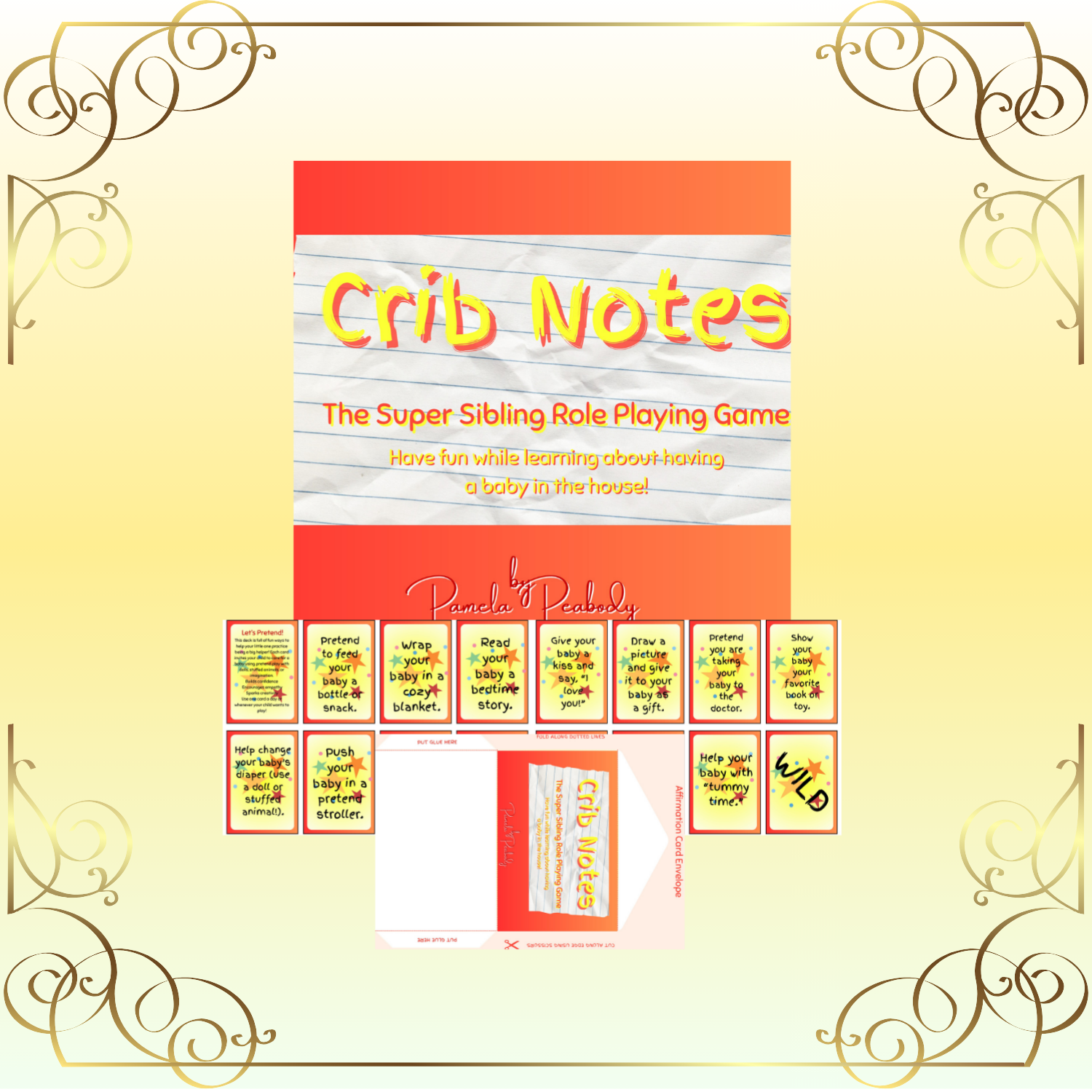 Game-Crib Notes- Role Playing Card Game