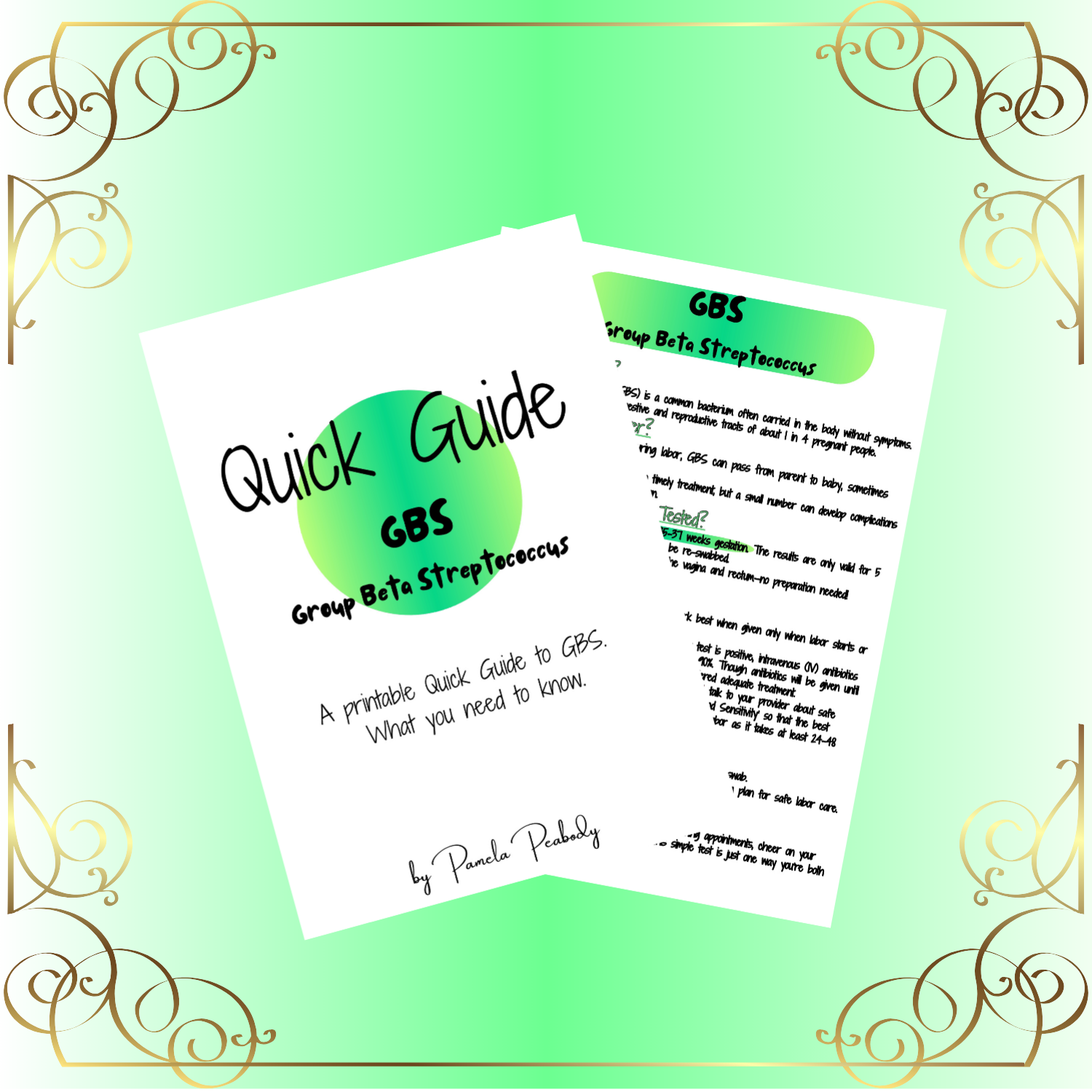 Quick Guide- GBS