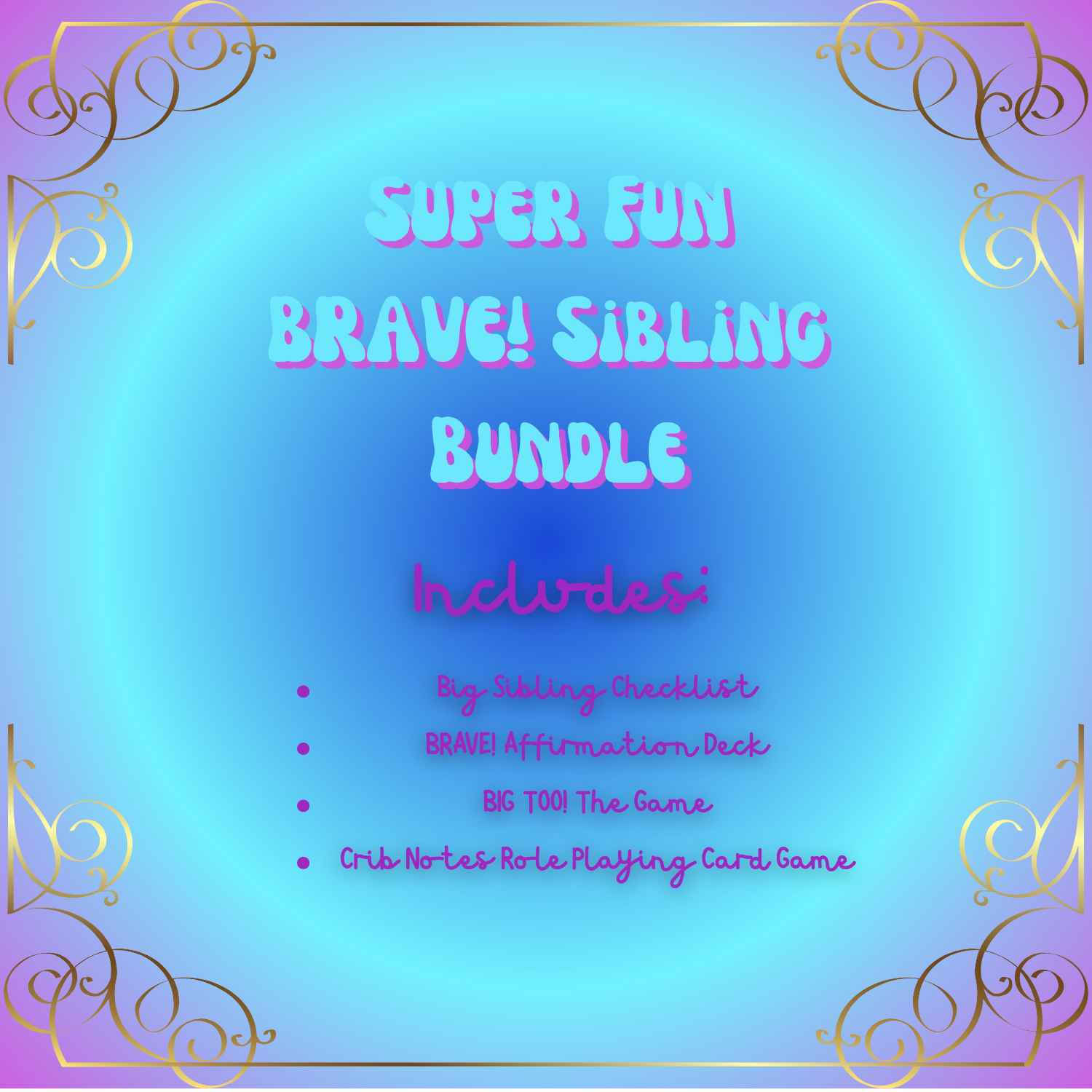 Super Fun Brave! Sibling Bundle