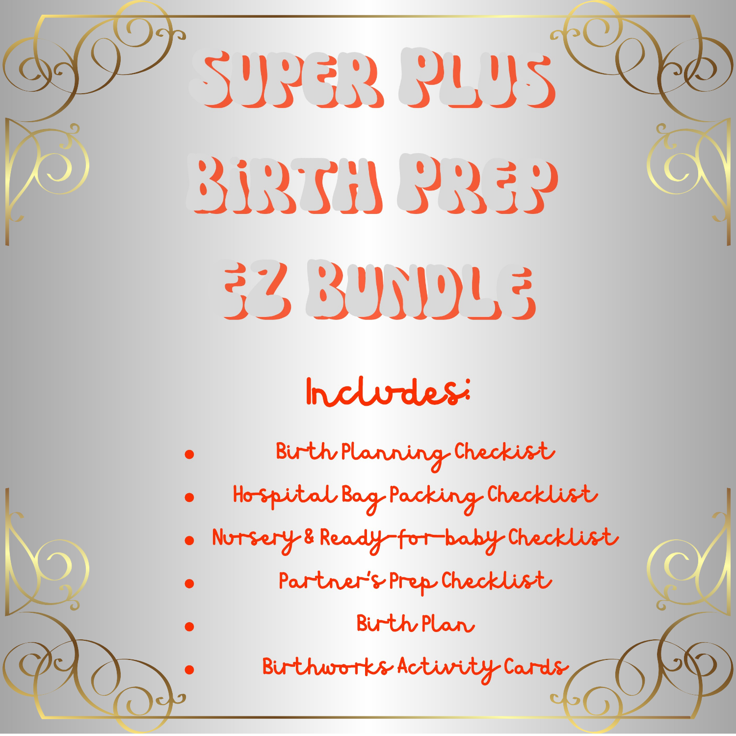 Super Plus Birth Prep Bundle EZ