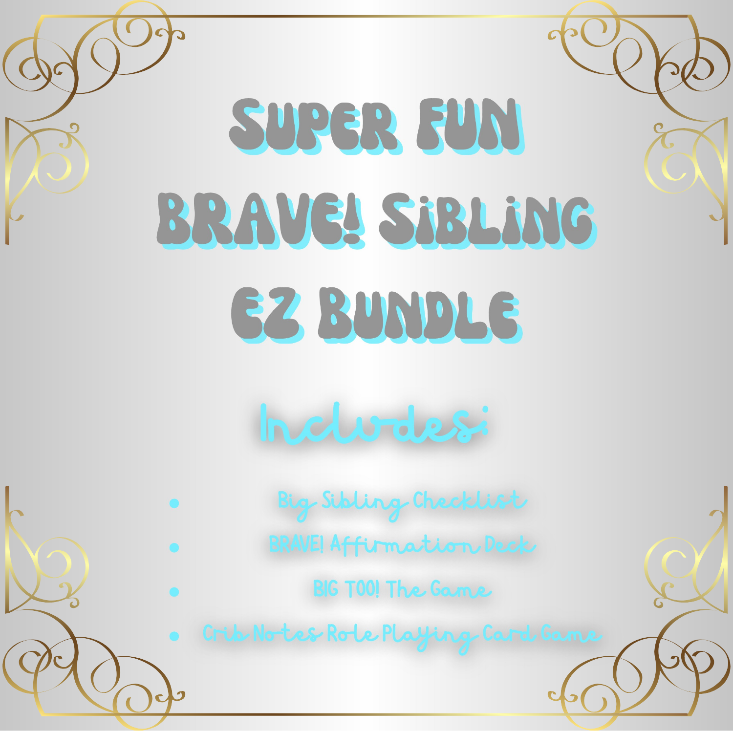 Super Fun BRAVE! Sibling EZ Bundle