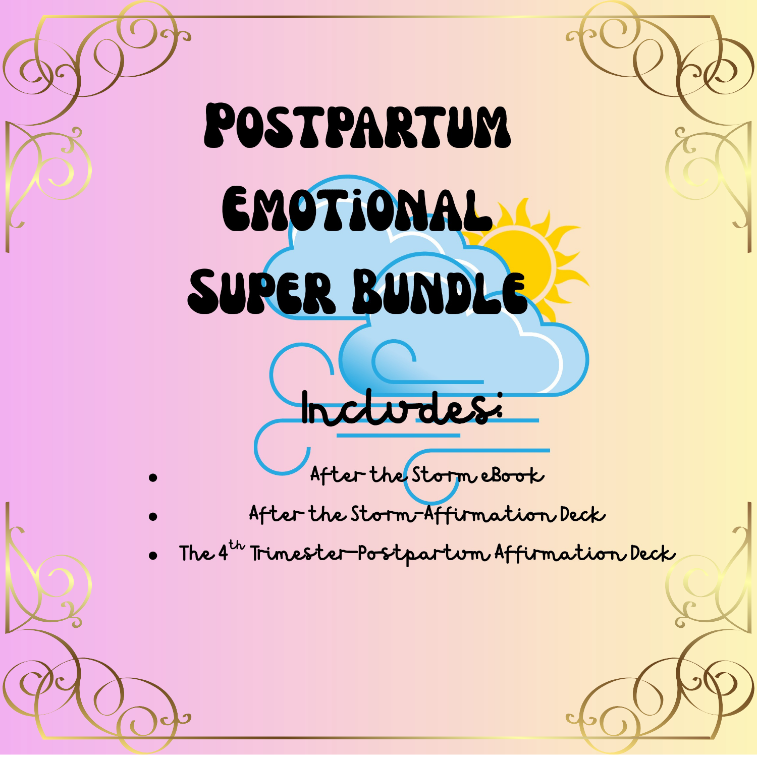 Postpartum Emotional Super Bundle