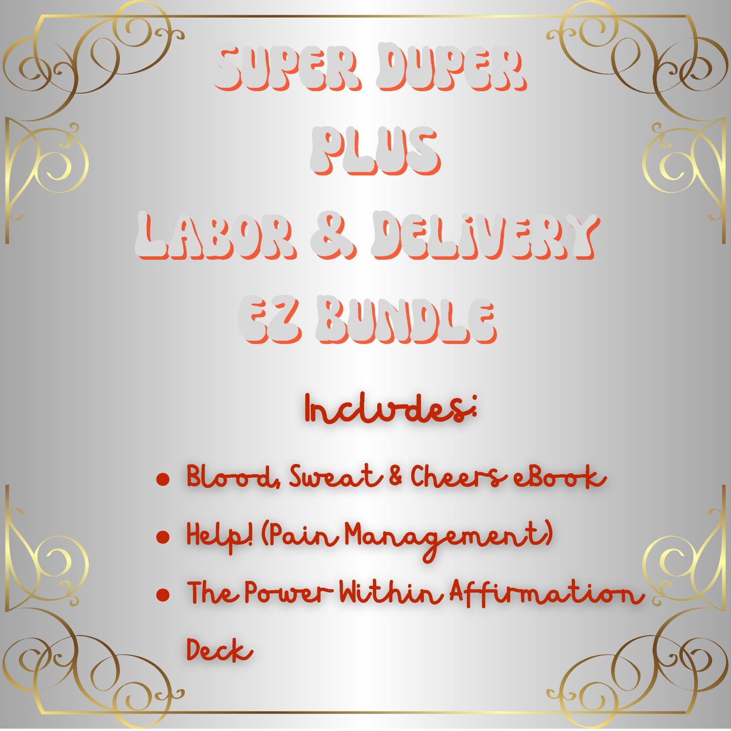 Super Duper Plus Labor & Delivery EZ Bundle