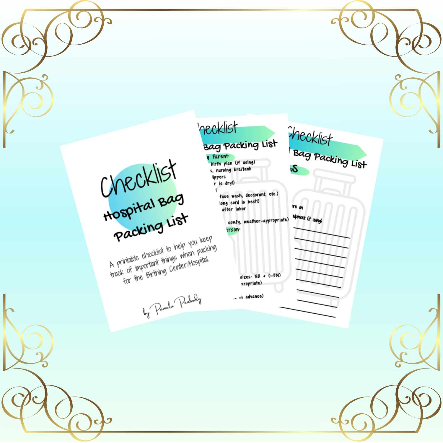 Checklist- Hospital Bag Packing List