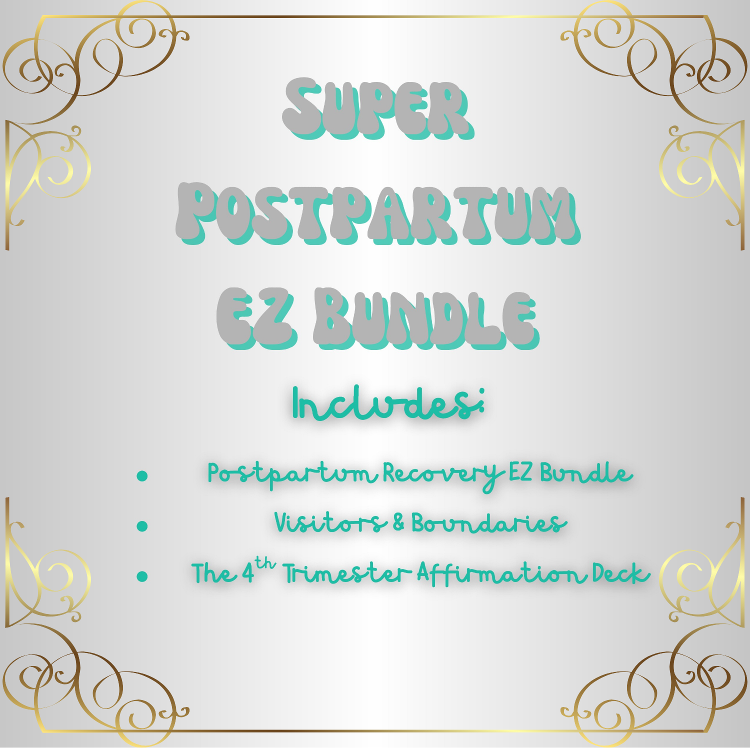 Super Postpartum EZ Bundle