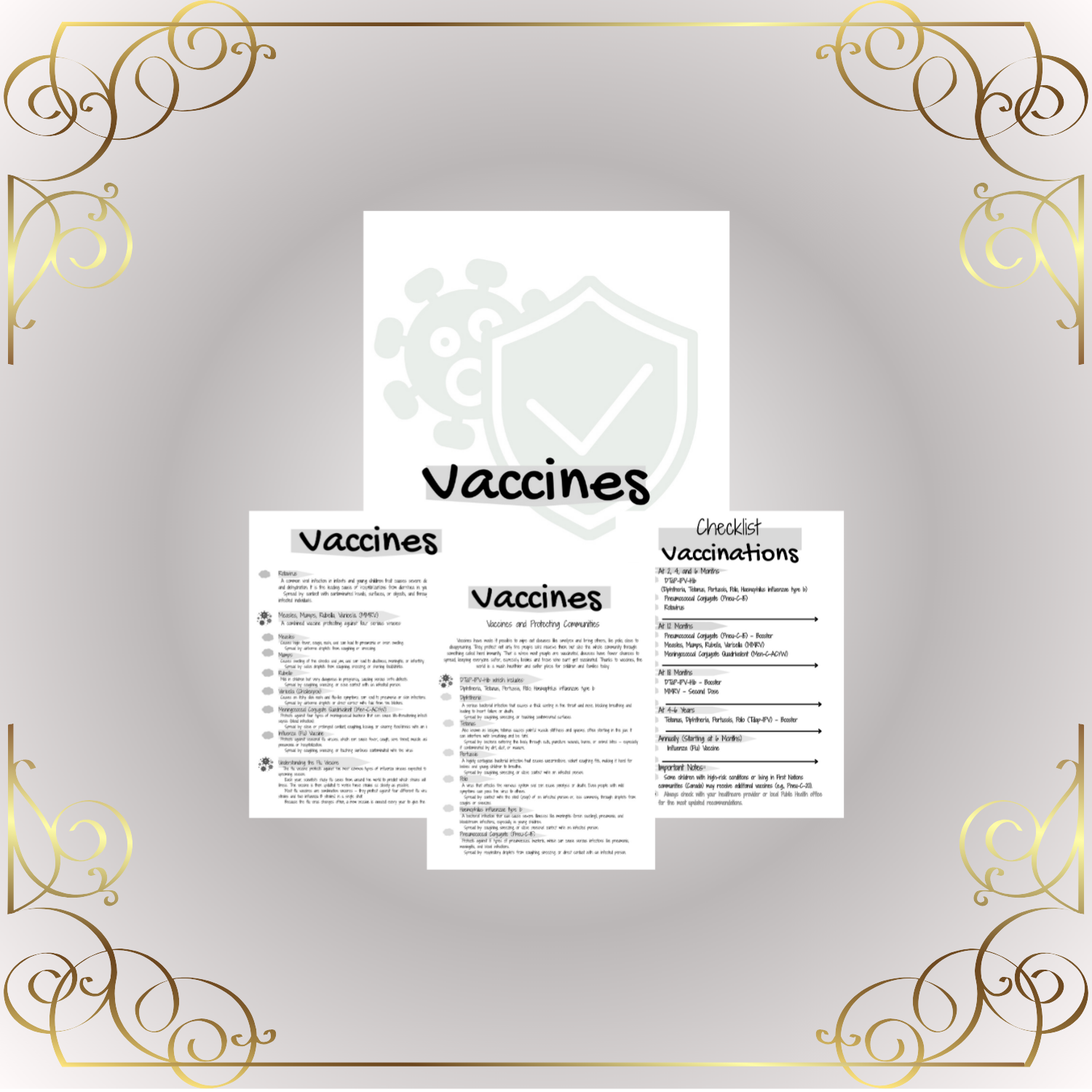 Quick Guide- Vaccines EZ