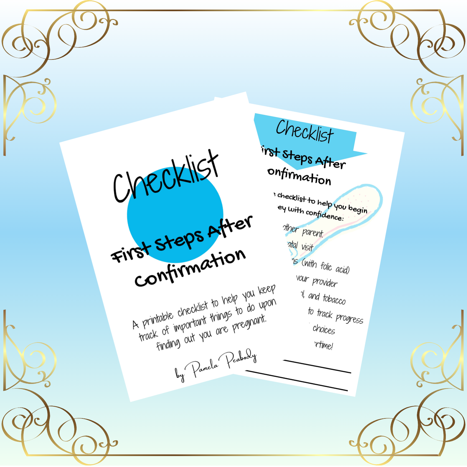 Checklist- What to do After Confirmation