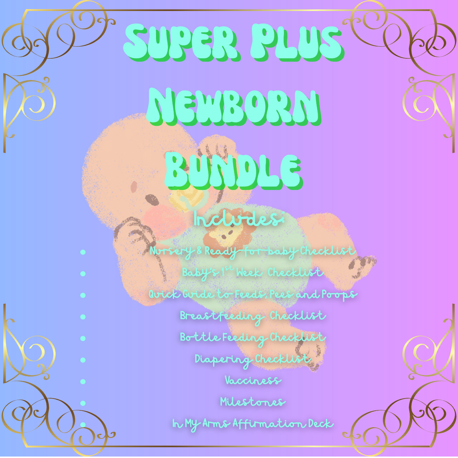Super Plus Newborn  Bundle