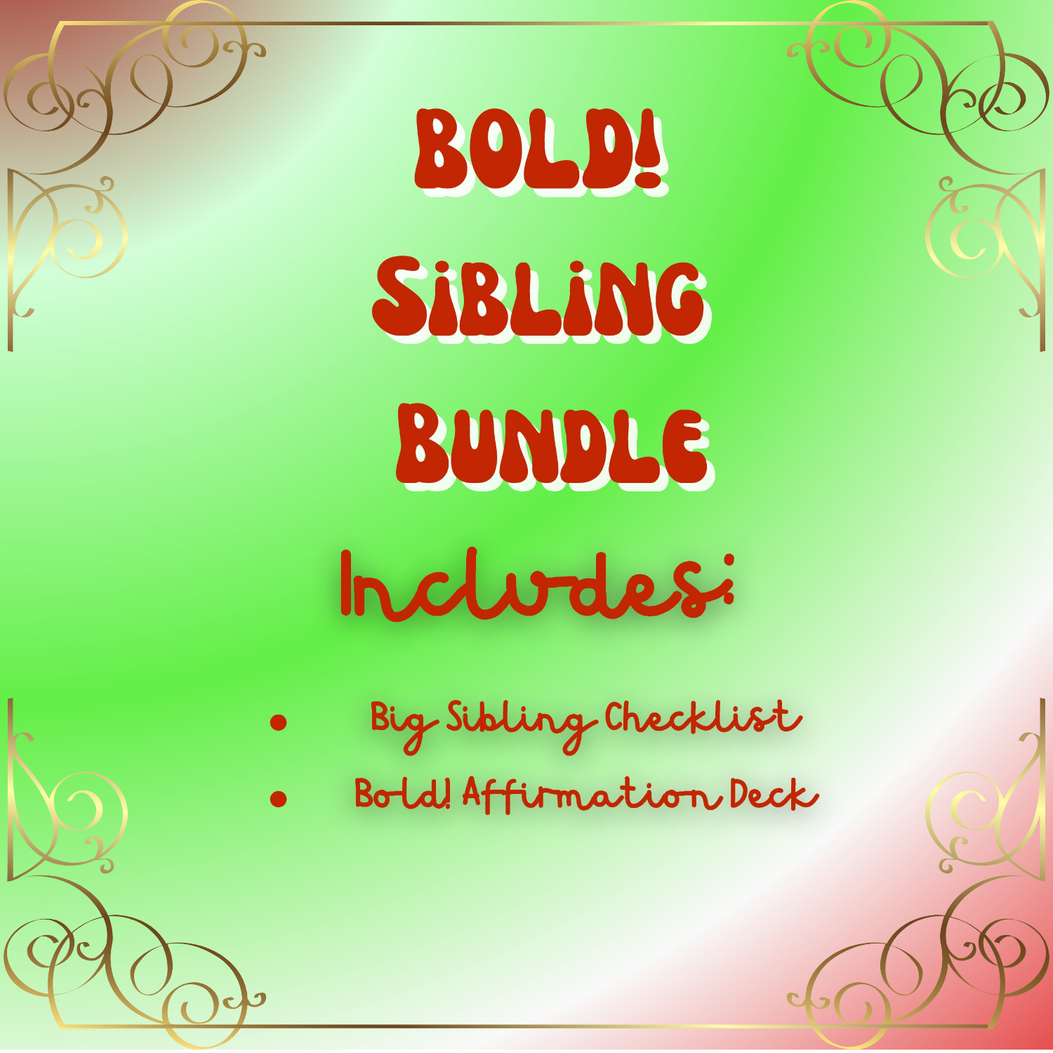 Bold! Sibling Bundle