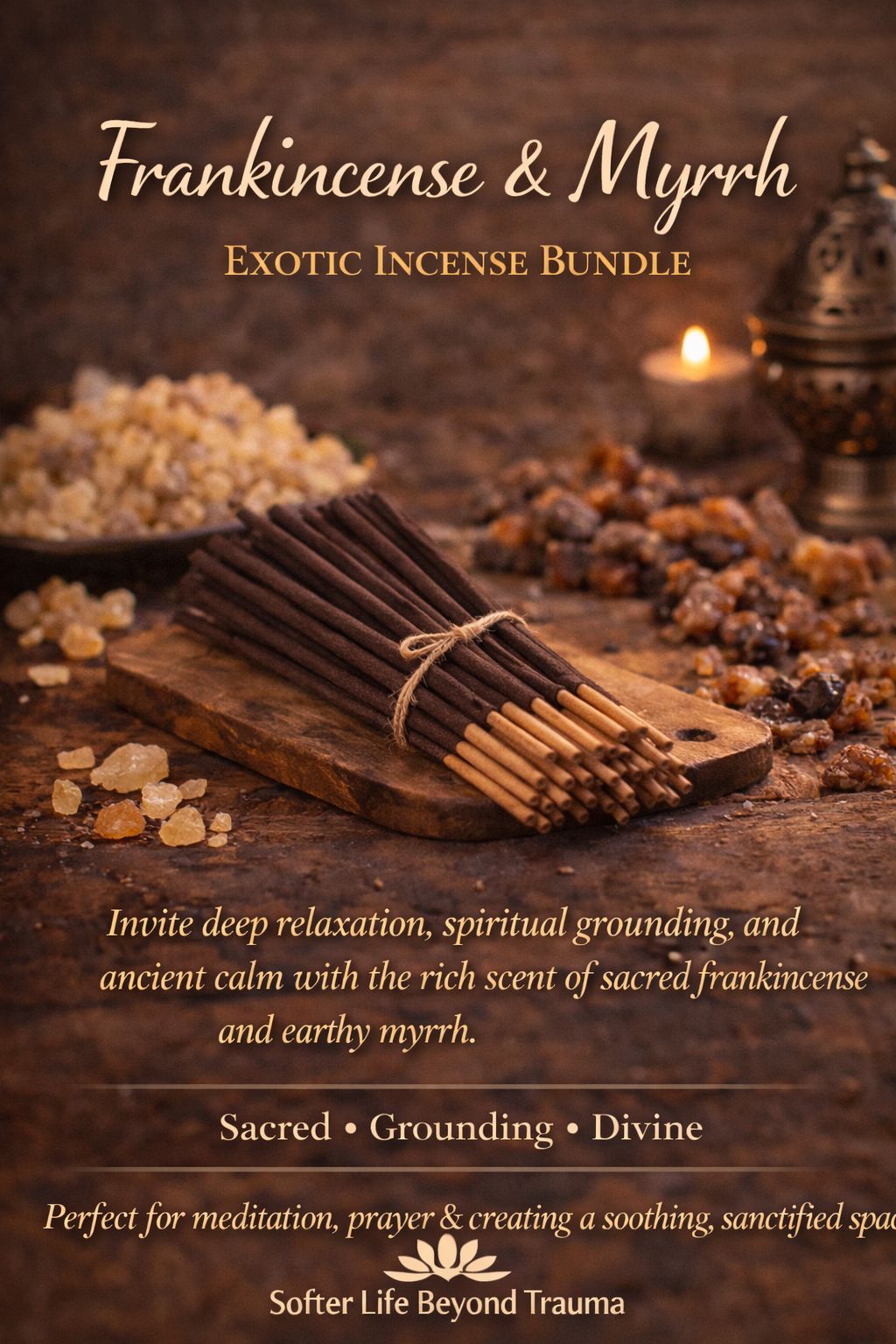 Frank & Myrrh Exotic Incense Bundle