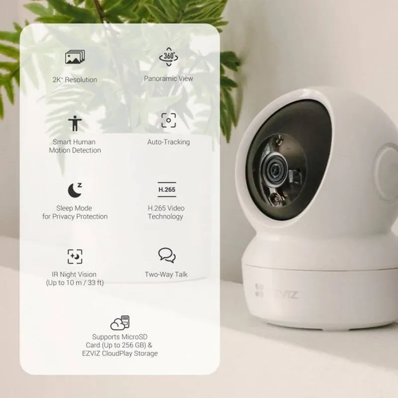 EZVIZ Smart Home Camera 2k