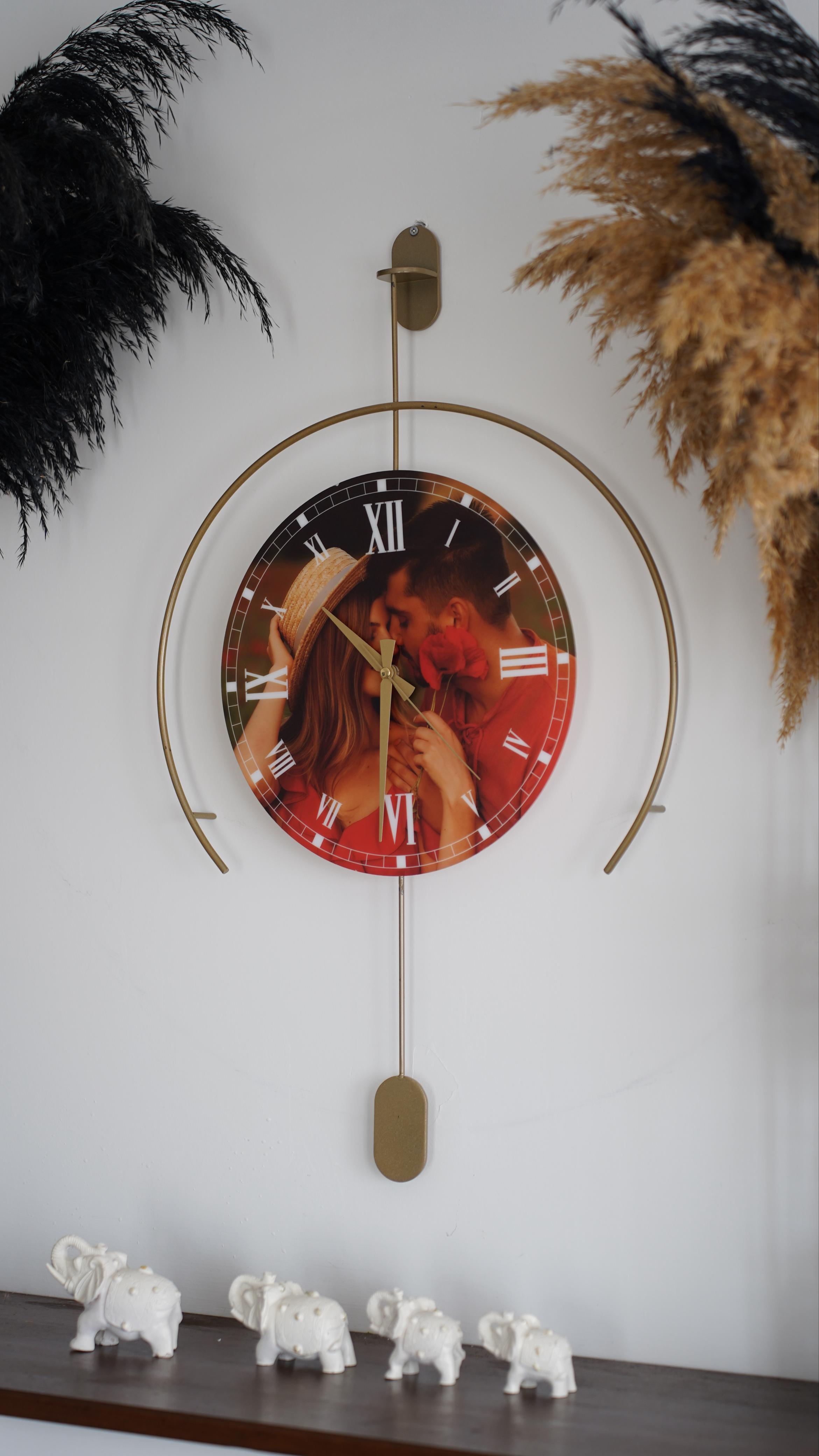 Kişiselleştirilebilir Duvar Saati (Açıklamayı Okuyun)