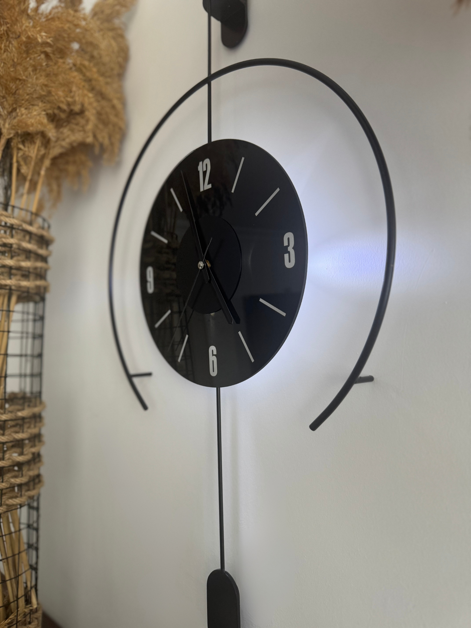 'Velora' Ledli Dekoratif Duvar Saati