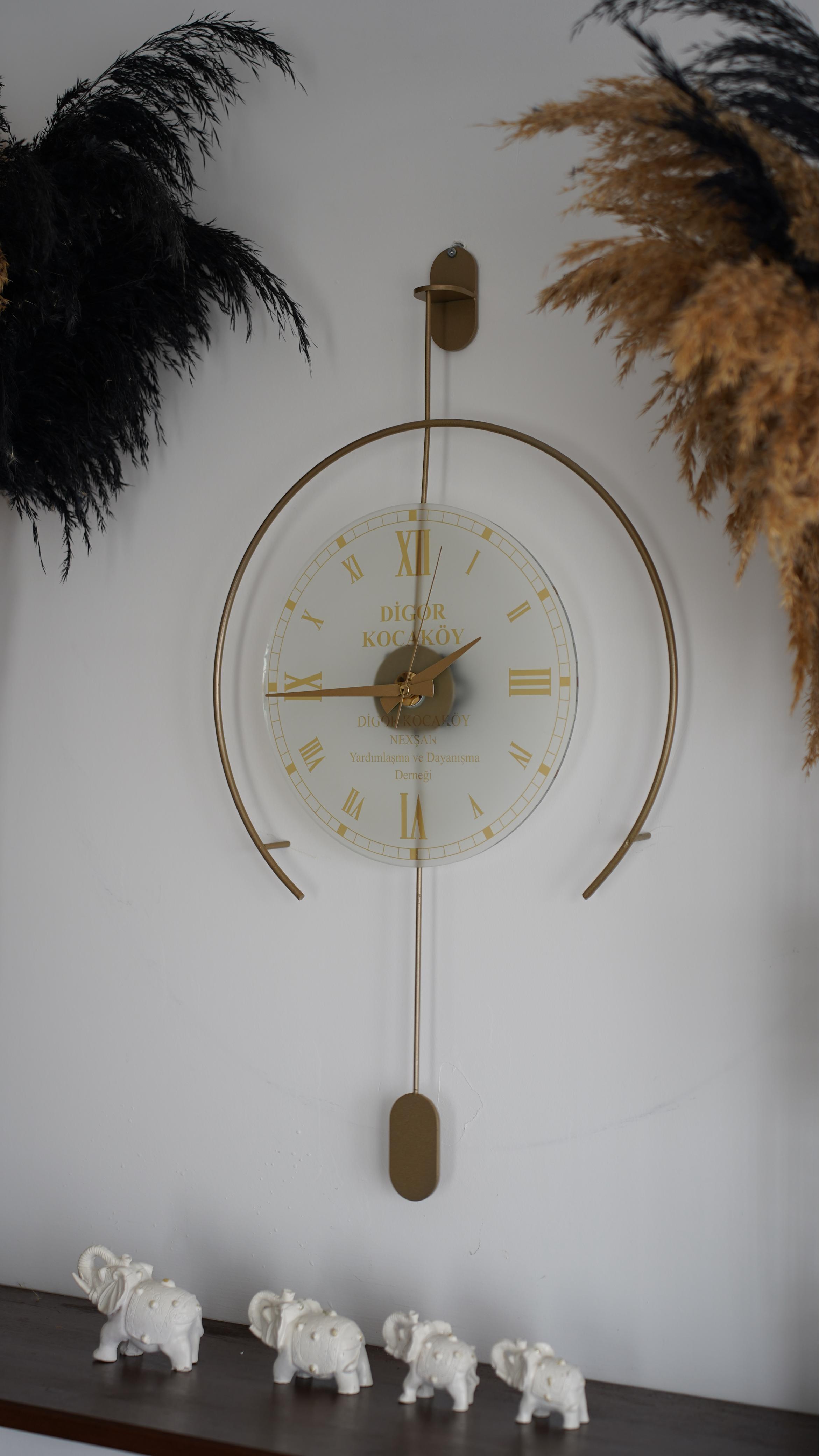 Kişiselleştirilebilir Duvar Saati (Açıklamayı Okuyun)