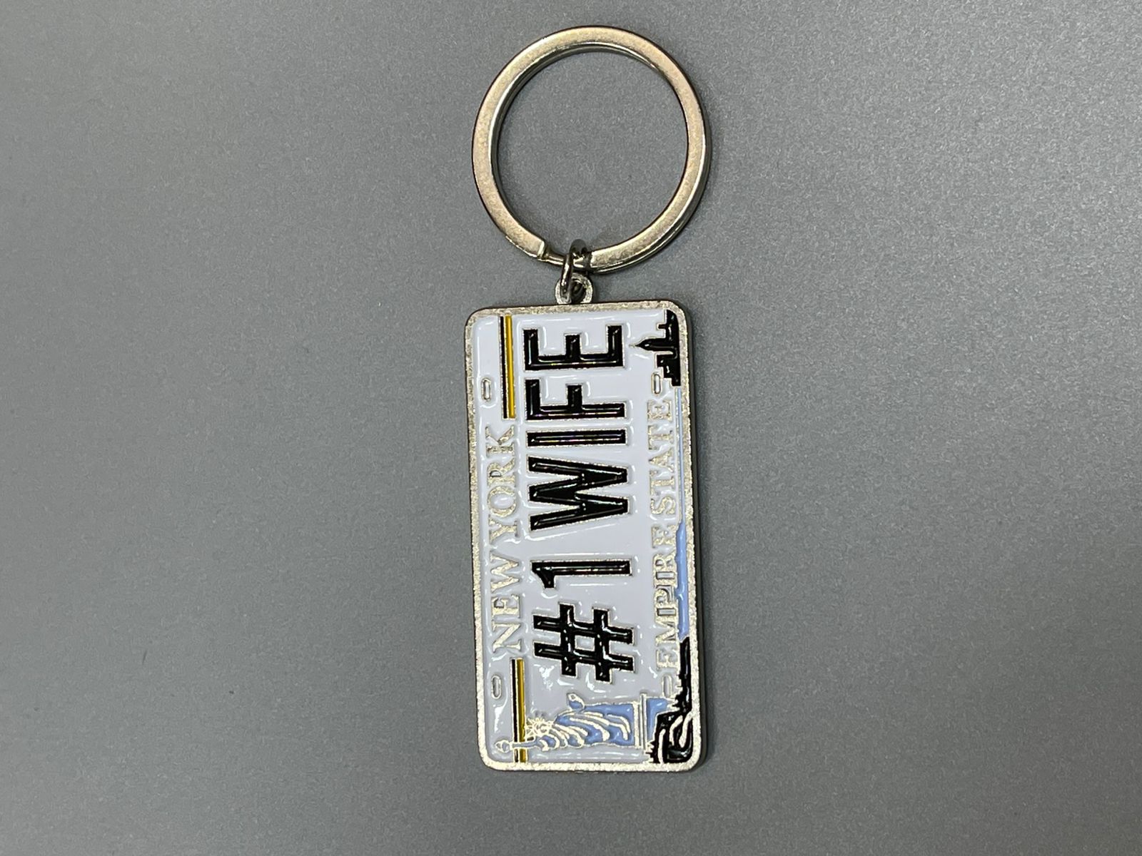 #1 Wife Keychain
