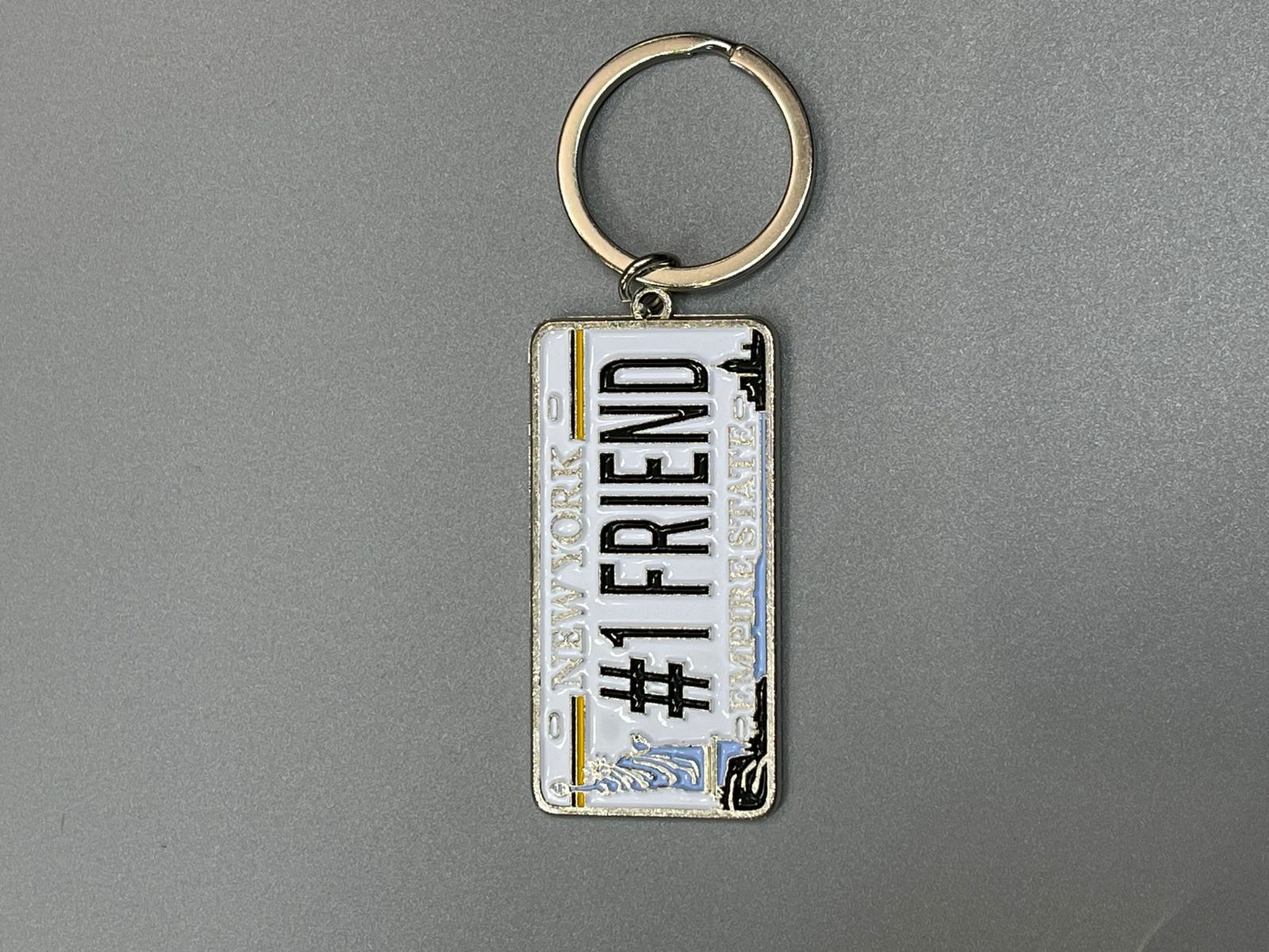 #1 Friend Keychain