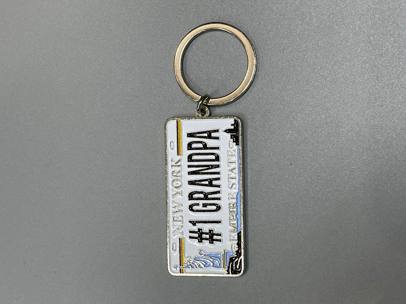 #1 Grandpa Keychain