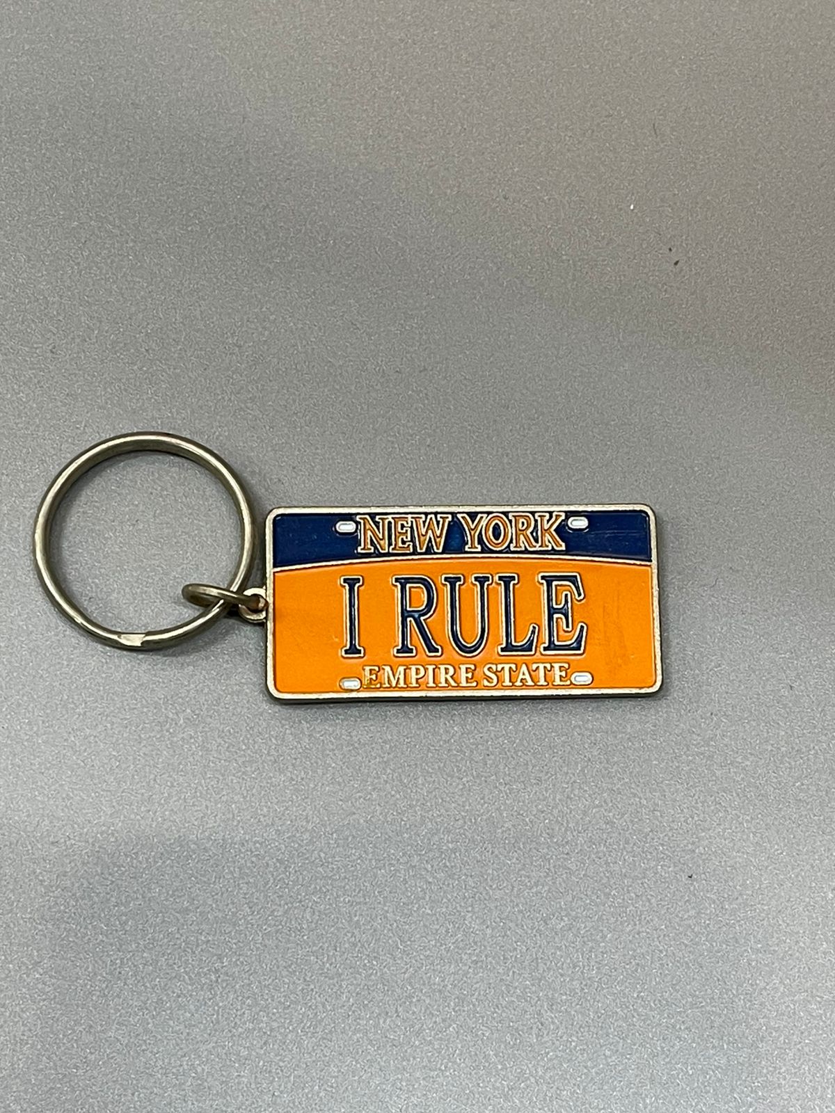 New York 'I Rule' Keychain