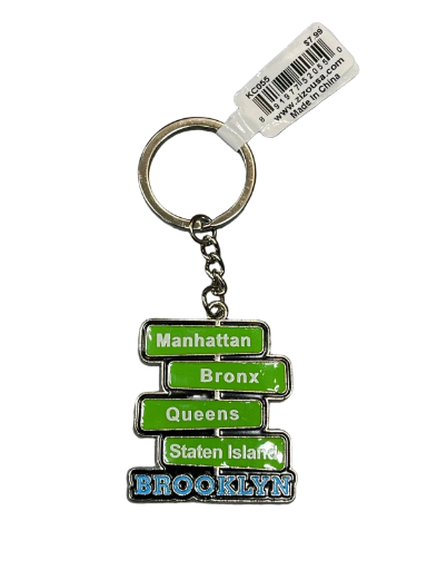 New York Boroughs Keychain (Premium)