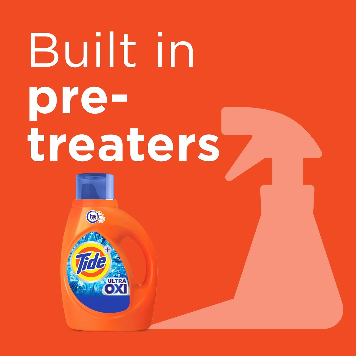 Tide Ultra OXI Boost Laundry Detergent 30 FL OZ