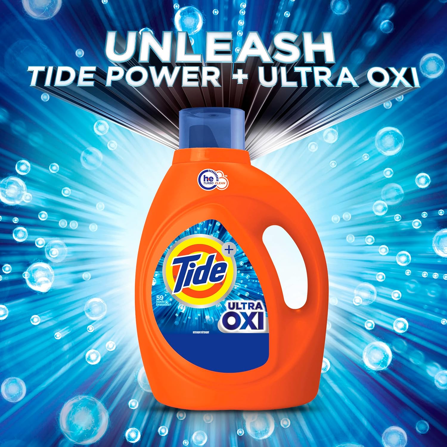 Tide Ultra OXI Boost Laundry Detergent 30 FL OZ