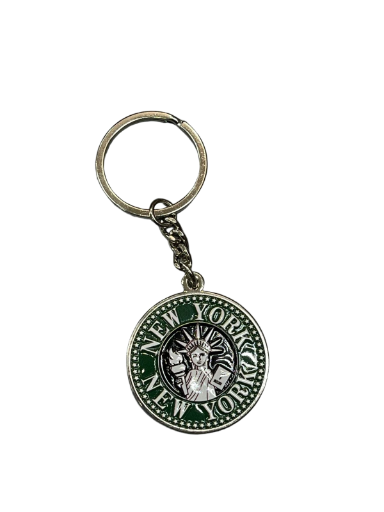 New York Souvenir Keychain - Starbucks Style