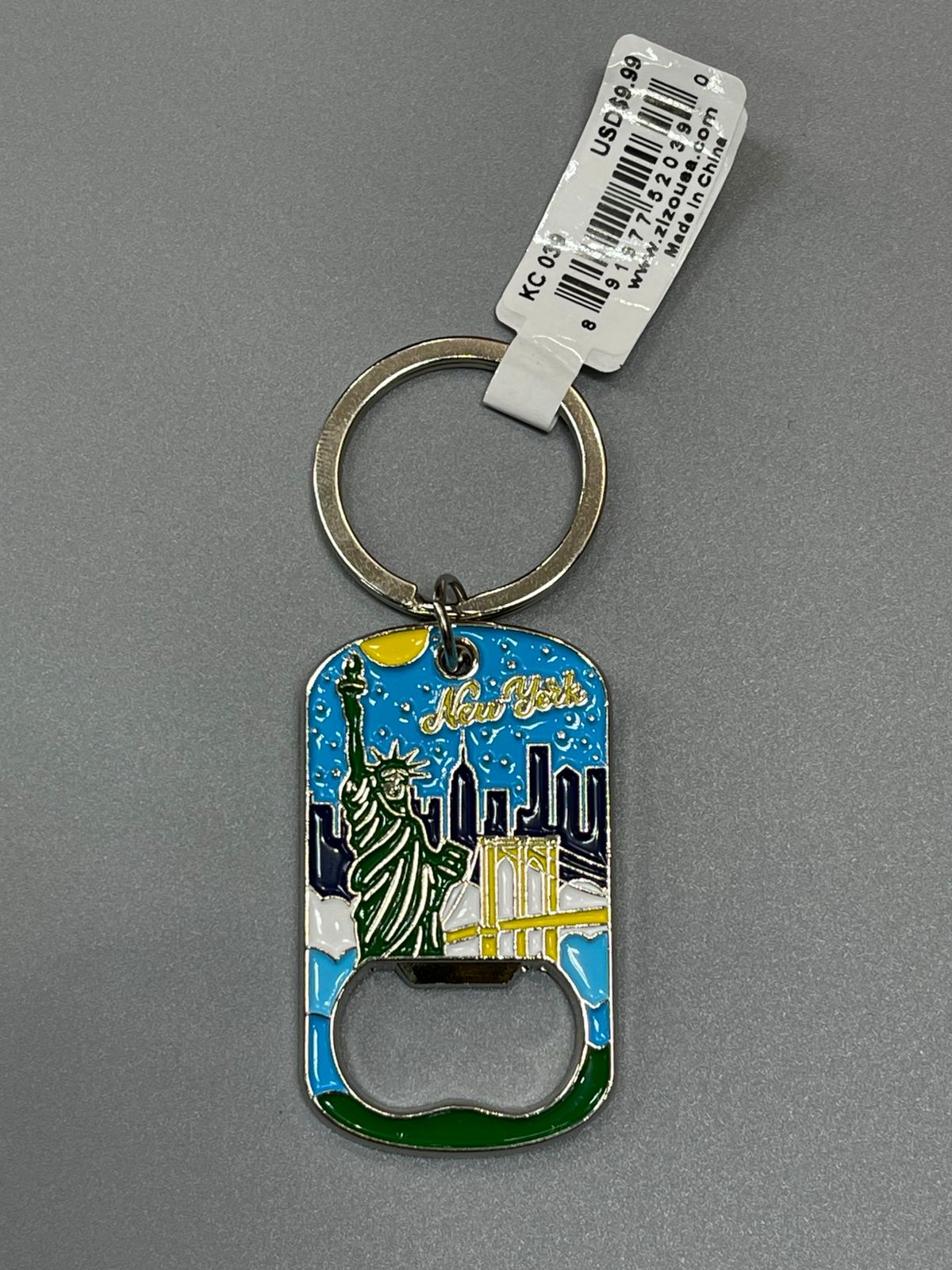 New York City Keychain Bottle Opener (Premium)