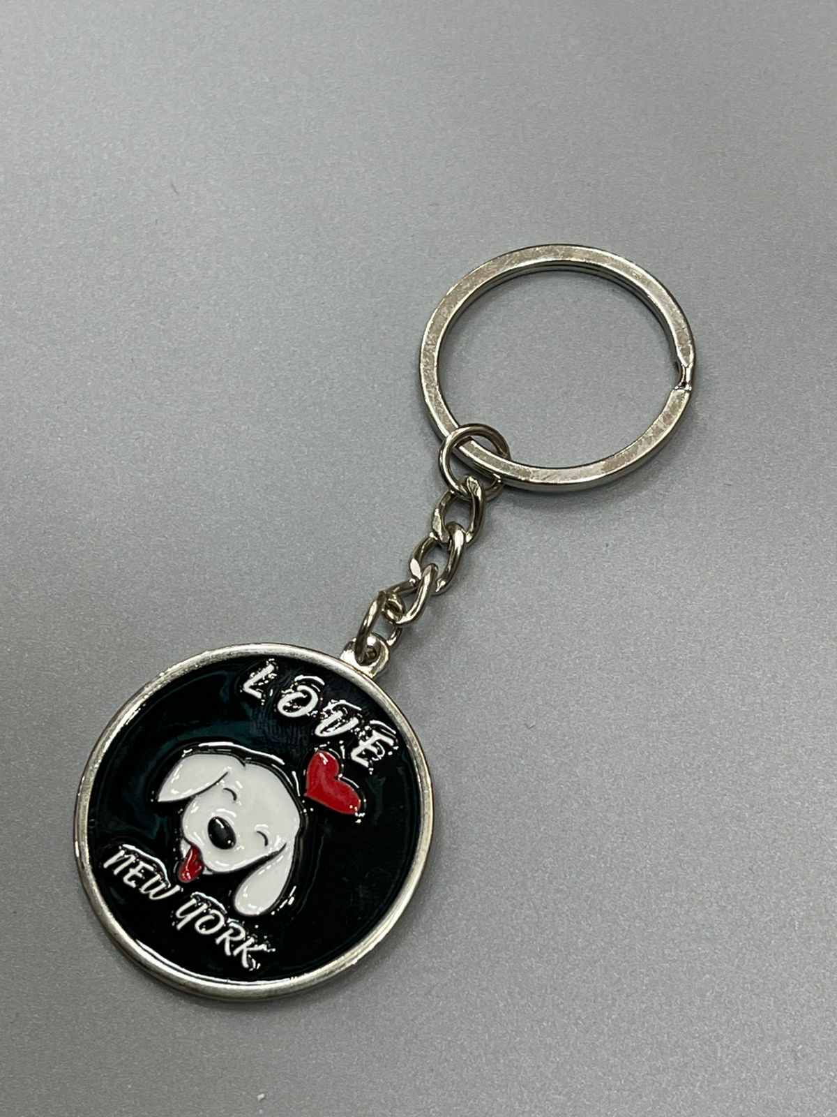Love New York Dog Keychain