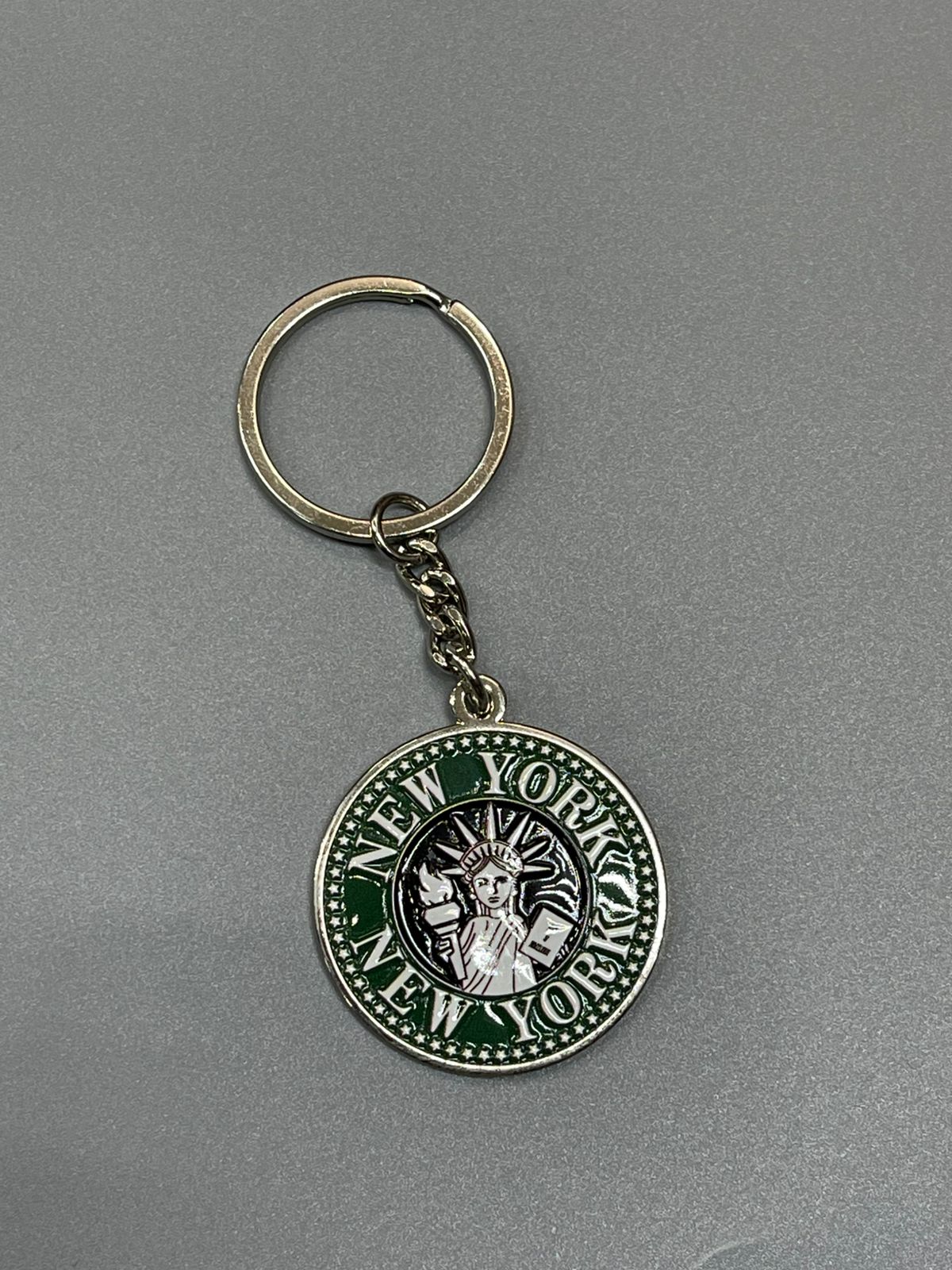 New York Souvenir Keychain - Starbucks Style
