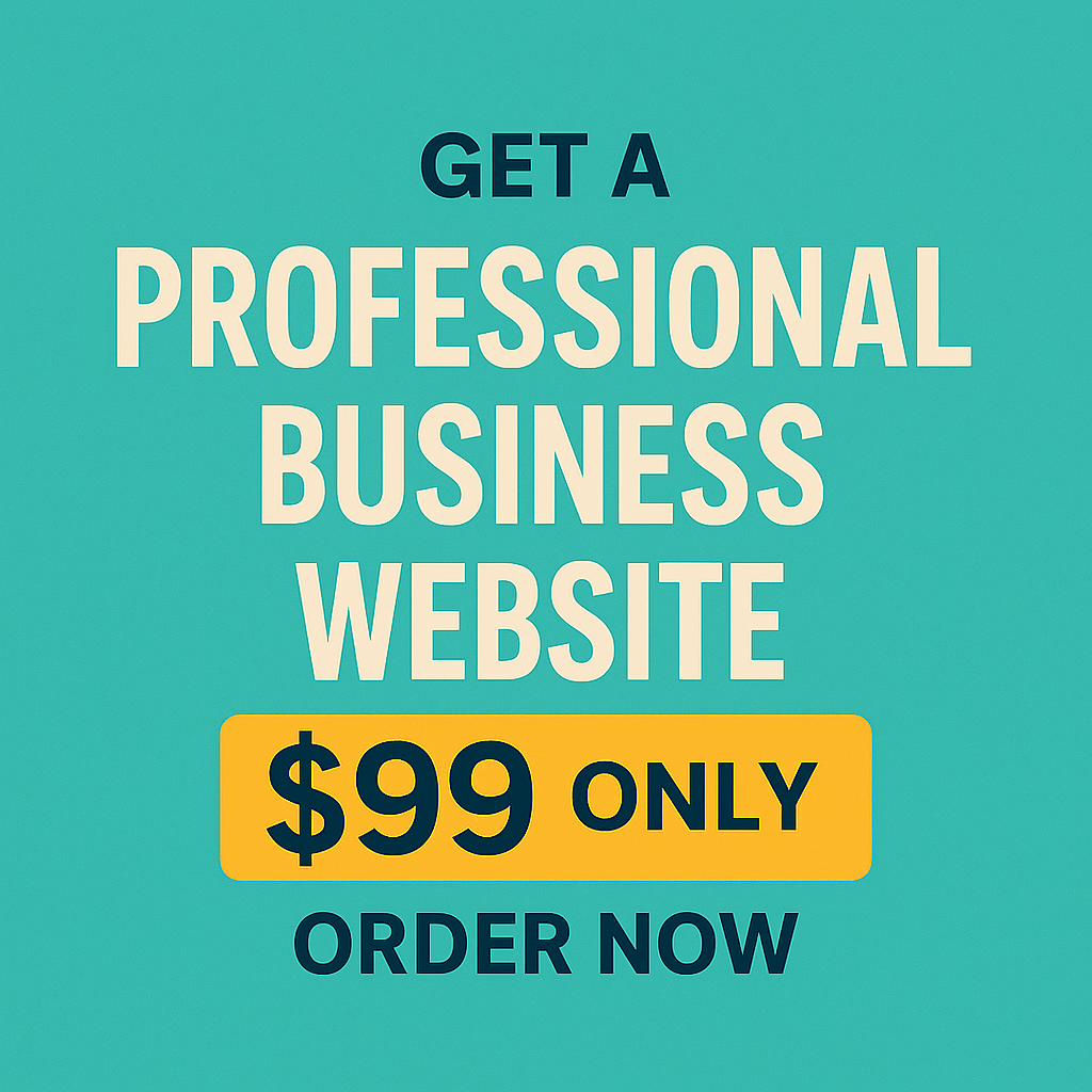 Professional Business Website