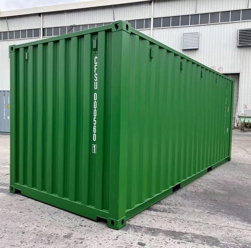 Conteneur Maritime Standard 20 Pieds – Vert