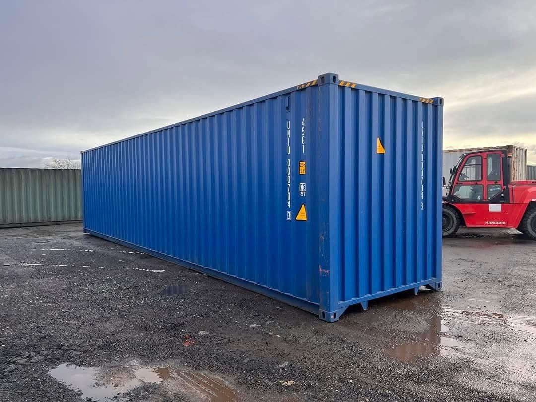 Container maritime 40 pieds – Occasion – Étanche & robuste – Acier Corten