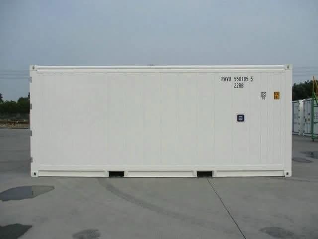 Conteneur frigorifique 20 pieds – Reefer ISO – Température -25°C à +25°C