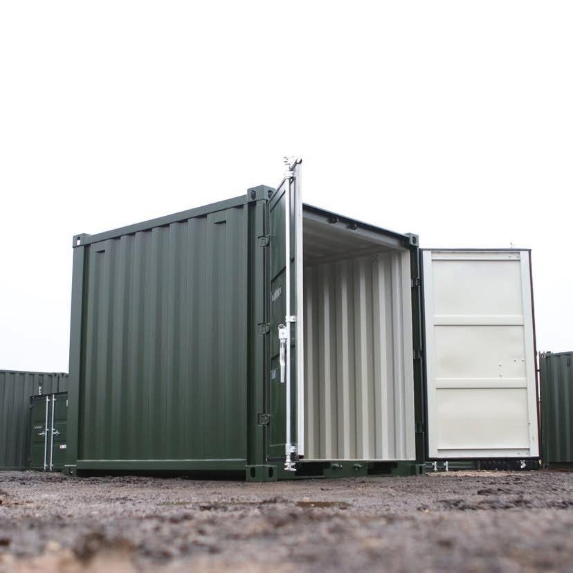 Conteneur de stockage 8 Pieds – Vert – Neuf