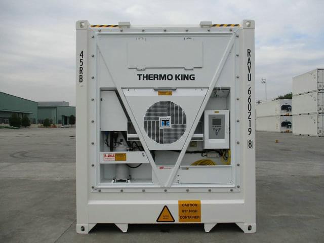 Conteneur frigorifique 40 pieds – Reefer ISO – Température -25°C à +25°C