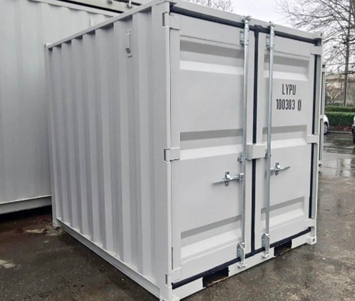 Conteneur de stockage 8 Pieds – Blanc – Neuf